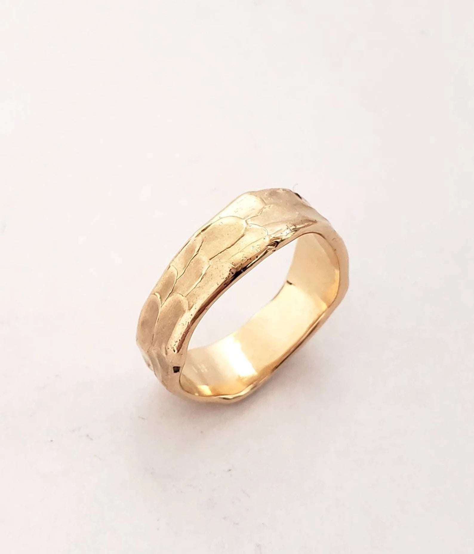 Alliance organique – Or massif 14 carats ou 18 carats jaune, rose ou blanc