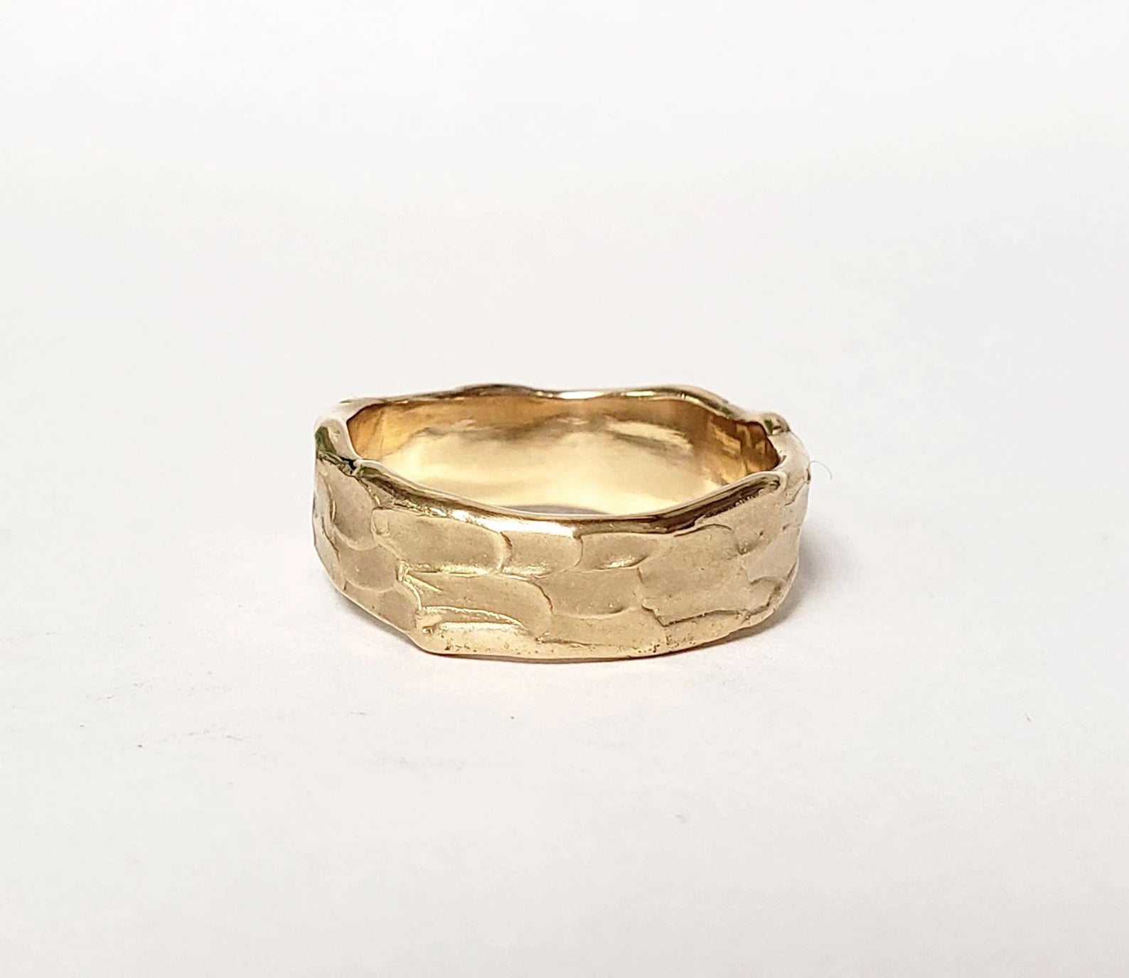 Alliance organique – Or massif 14 carats ou 18 carats jaune, rose ou blanc