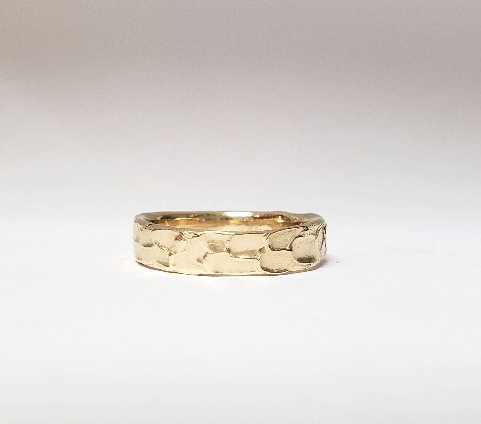 Alliance unisexe en or jaune, rose et blanc, largeur 4 à 5 mm, en or massif 10 carats, 14 carats ou 18 carats.