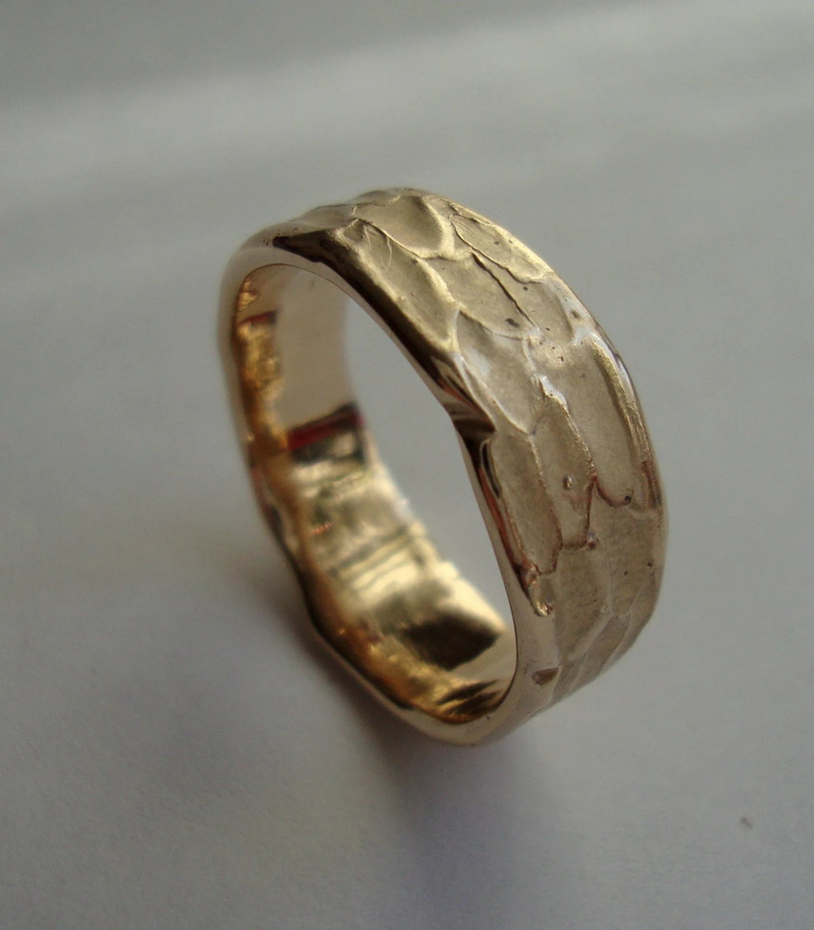 Alliance organique – Or massif 14 carats ou 18 carats jaune, rose ou blanc