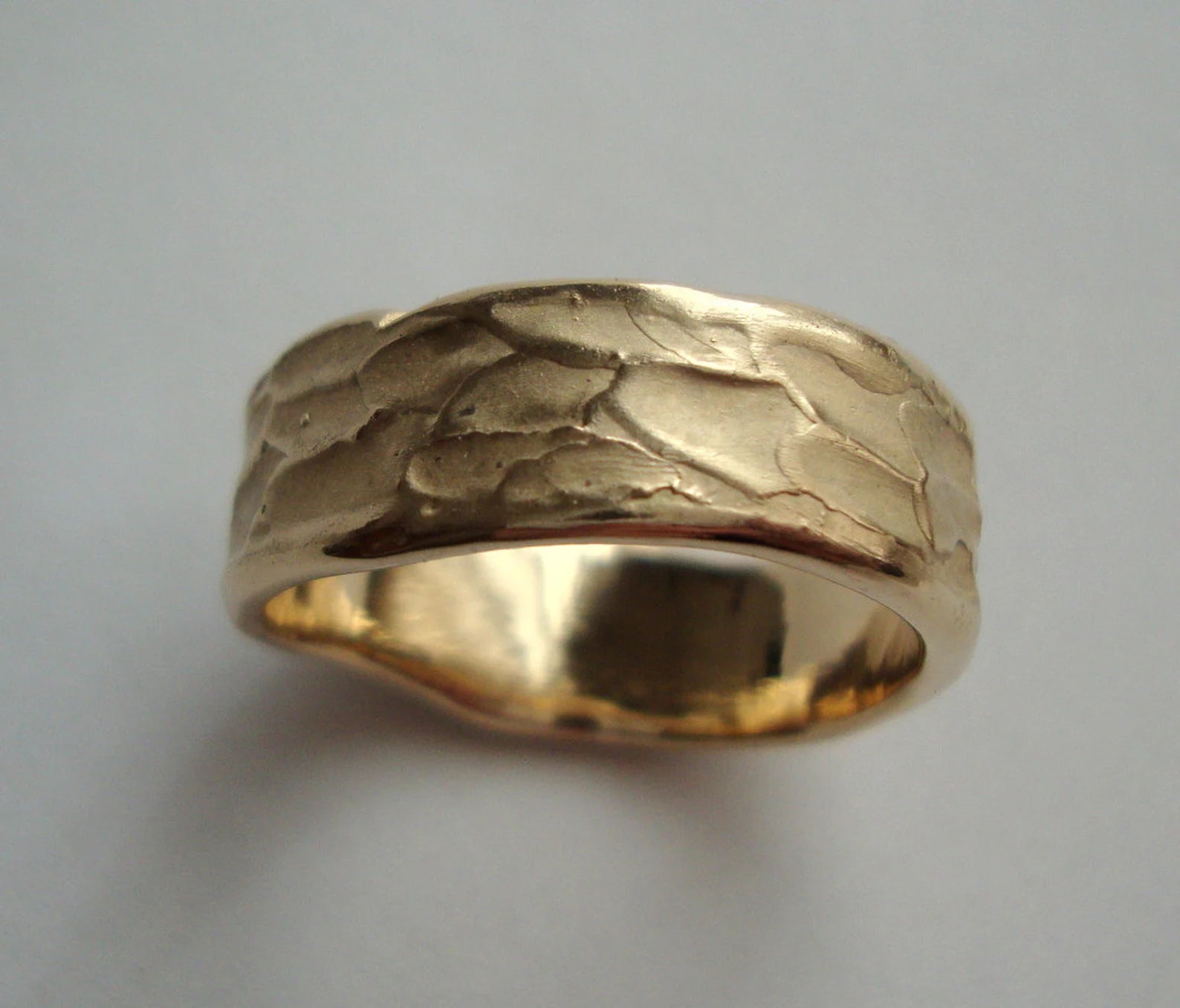 Alliance organique – Or massif 14 carats ou 18 carats jaune, rose ou blanc