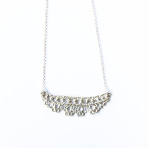 Ida Lace necklace in sterling silver